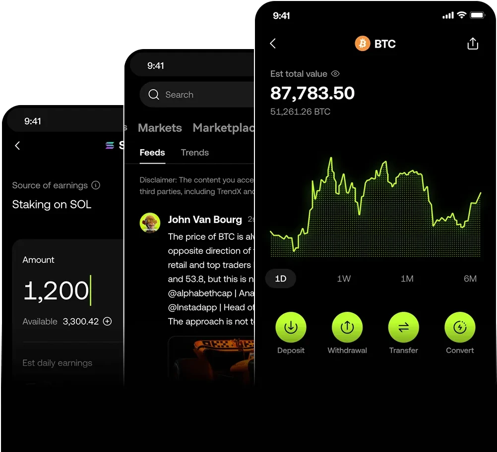 OKX App Interface